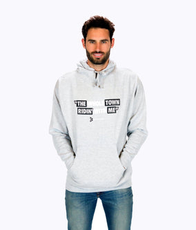 Beast Mode - Ride with Me Heather Gray Hoodie